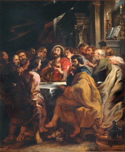 La Última Cena, 1631-1632 de Peter Paul Rubens