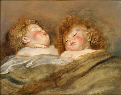 Dos Niños Durmiendo de Peter Paul Rubens
