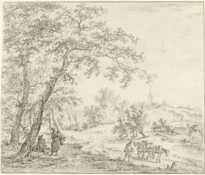 Paisaje de Holanda Septentrional (¿Egmond hacia Castricum?) de Pieter Pietersz. Barbiers