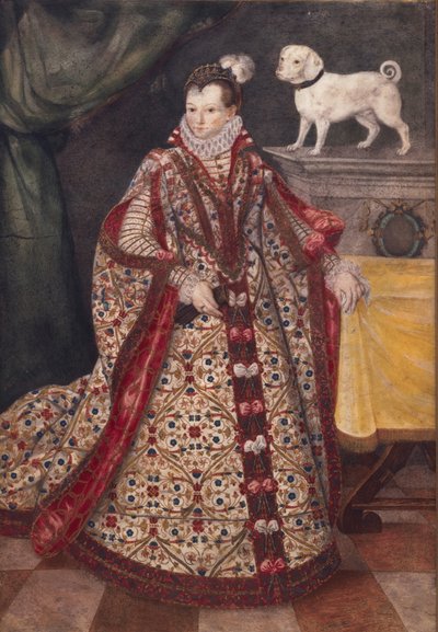Retrato de una mujer morava de Pieter Pietersz the Younger