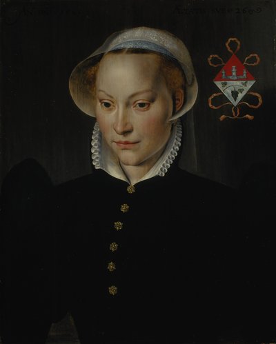Dama casada de Brujas, 26 años de Pieter Pourbus