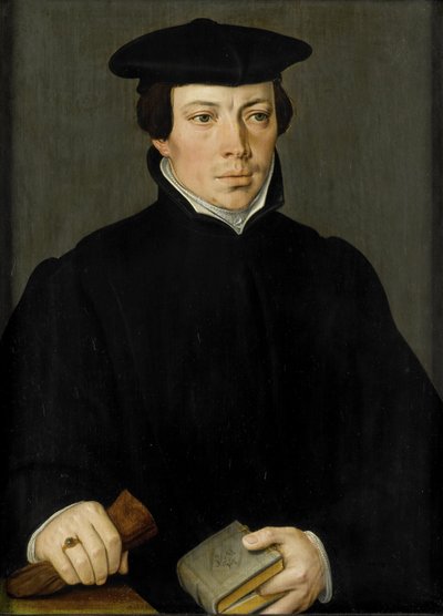 Retrato de un joven ministro de Pieter Pourbus