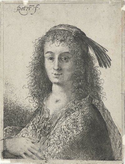 Busto de mujer joven de Pieter Rottermondt