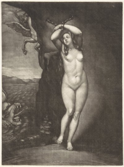 Andrómeda encadenada a la roca de Pieter Schenk (I)
