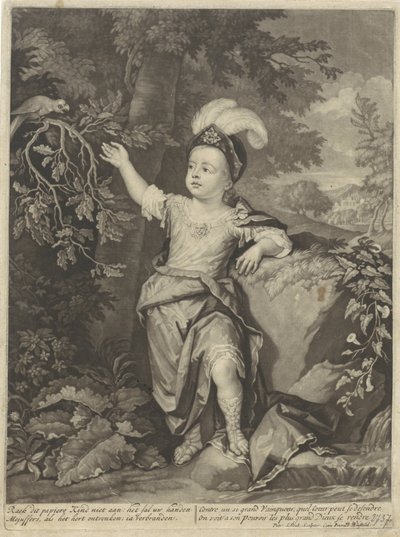 Retrato de Charles Fitzroy, duque de Grafton de Pieter Schenk (I)