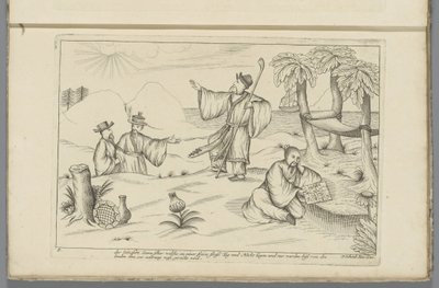 Estereadores chinos
Los videntes estelares de Sinesen, que se acuestan en una calle libre día y noche y sólo esperan que los leuden les den agua para alimentarse (título en el objeto)
Chinese gebruiken (título de la serie) de Pieter Schenk (II)