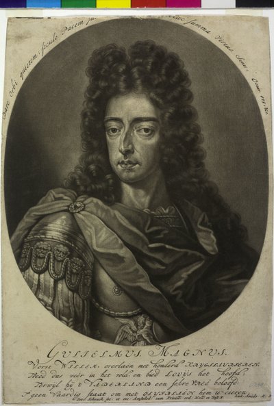 Príncipe de Orange Guillermo III de Pieter Schenk