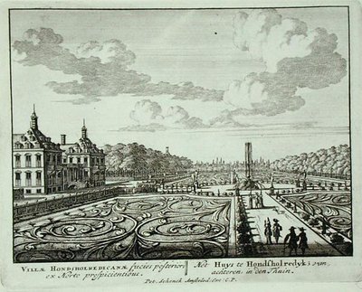 El jardín en Honsholredyk, de 