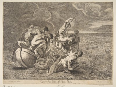 Pesca Milagrosa, 1595-1657 de Pieter Soutman