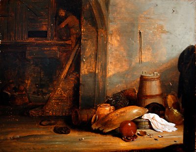 Un interior campesino de Pieter Symonsz. Potter