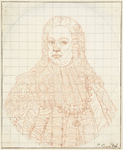 Retrato de Francisco I Stephanus, emperador alemán de Pieter Tanjé
