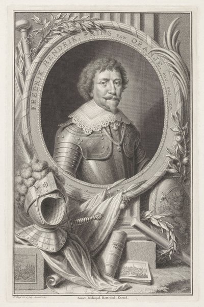 Retrato de Frederik Hendrik, Príncipe de Orange de Pieter Tanjé