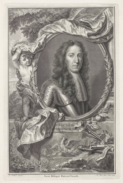 Retrato de Guillermo III, Príncipe de Orange de Pieter Tanjé