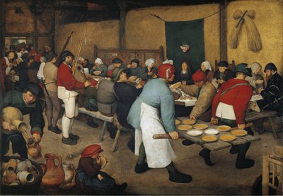 La boda campesina de Pieter Bruegel the Elder