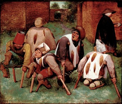 Los lisiados de Pieter Bruegel the Elder