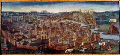 Vista de Roma de Pieter Bruegel the Elder