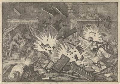 El asedio de Riga por el ejército ruso bajo el zar Alexei Mikhailovich en 1656, 1698 de Pieter Van der Aa
