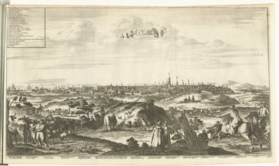 Vista de Moscú, 1726 de Pieter Van der Aa