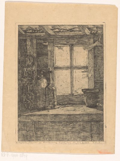 Schuur (título en el objeto) de Pieter Willem van Baarsel (signed by artist)