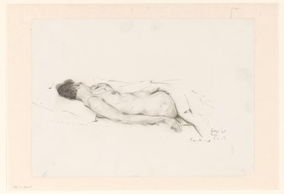 Desnudo recostado de Pieter Willem van Baarsel