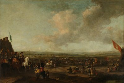 Federico Enrique en la rendición de Maastricht, 22 de agosto de 1632 de Pieter Wouwerman (manner of)