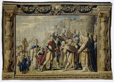 El regreso a casa de Orestes e Ifigenia en Áulide La historia de Ifigenia y Orestes (título de la serie) de Pieter de Cracht