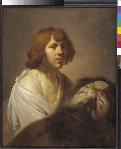 David con la Cabeza de Goliat de Pieter de Grebber