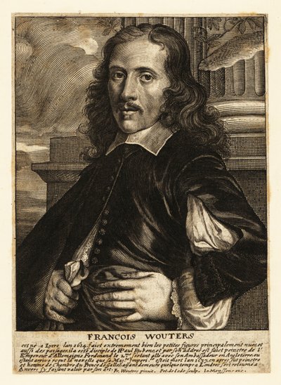 Retrato de Frans Wouters de Pieter de II Jode