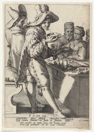 Mejor soplado duro que la boca quemada de Pieter de Jode (I)