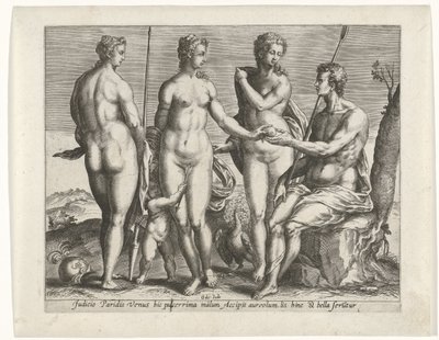Sentencia de París de Pieter de Jode (I)