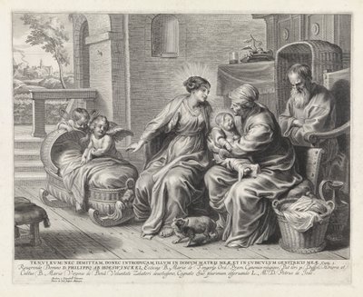 Sagrada Familia y Santa Ana de Pieter de Jode (II)