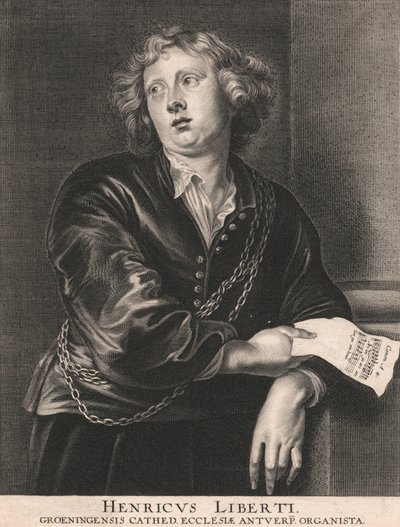 Henricus Liberti, Groeningensis Cathed. Ecclesiæ Antuerp. Organista de Pieter de Jode