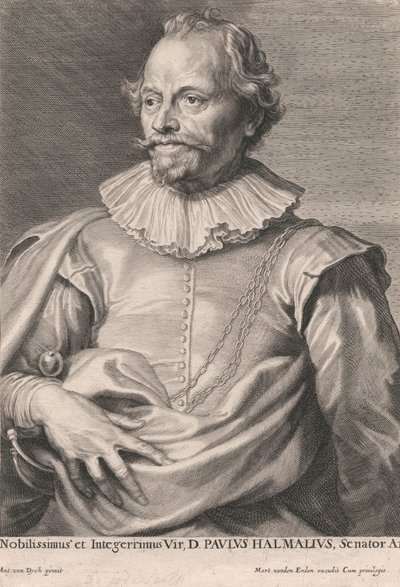 Nobilissimus et Integerrimus Vir, D. Paulus Halmalius, Senador Ant. de Pieter de Jode