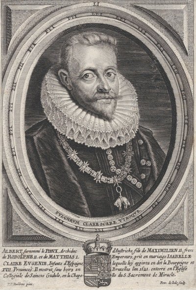 Retrato de Alberto VII, Archiduque de Austria, ca. 1650 de Pieter de Jode II