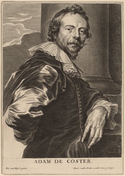 Adam de Coster de Pieter de Jode II after Sir Anthony van Dyck