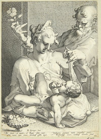 La Sagrada Familia de Pieter de Jode I