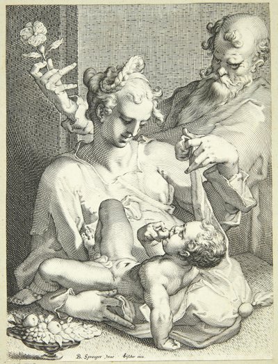 La Sagrada Familia de Pieter de Jode I