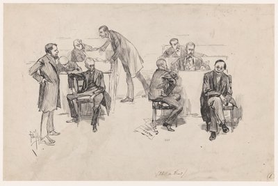 La Cámara de Diputados durante el debate de la reforma constitucional en 1887 de Pieter de Josselin