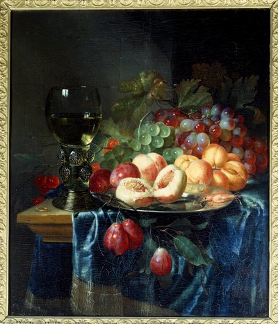 Frutas y vino de Pieter de Ring