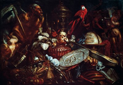 Vanitas, de Pieter Boel (1622-1674), óleo sobre lienzo de Pieter or Peter Boel