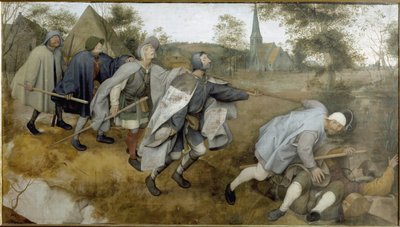 La parábola de los ciegos - Pintura de Pieter Bruegel the Elder