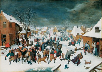 La masacre de los inocentes, 1605 de Pieter Brueghel the Younger