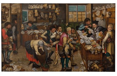 El pago de los diezmos de Pieter the Younger Brueghel
