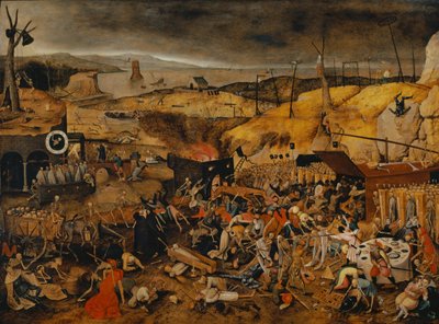 El triunfo de la muerte, c.1608 de Pieter Brueghel the Younger