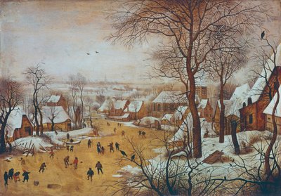 Paisaje de invierno de Pieter the Younger Brueghel