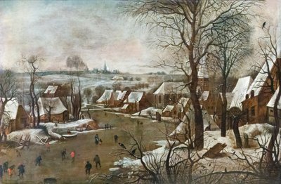 Paisaje invernal de Pieter the Younger Brueghel