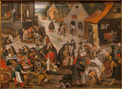 Obras de Gracia - Pintura de Pieter Brueghel el Joven, conocido como Brueghel d