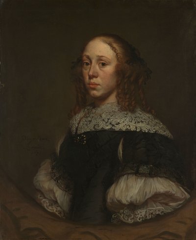 Retrato de mujer de Pieter van Anraedt