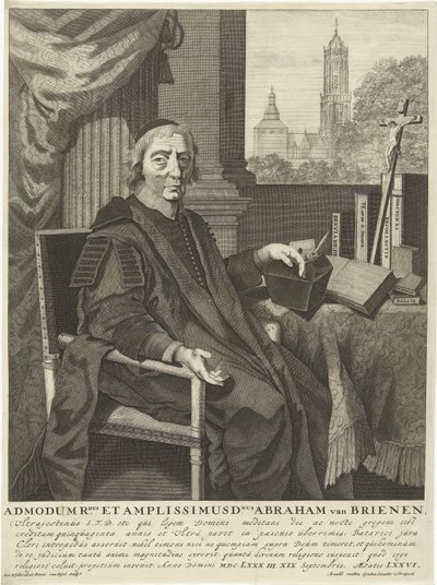 Retrato del pastor Abraham van Brienen de Pieter van Dijck