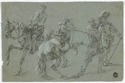 Escuela de equitación de Pieter van Laer